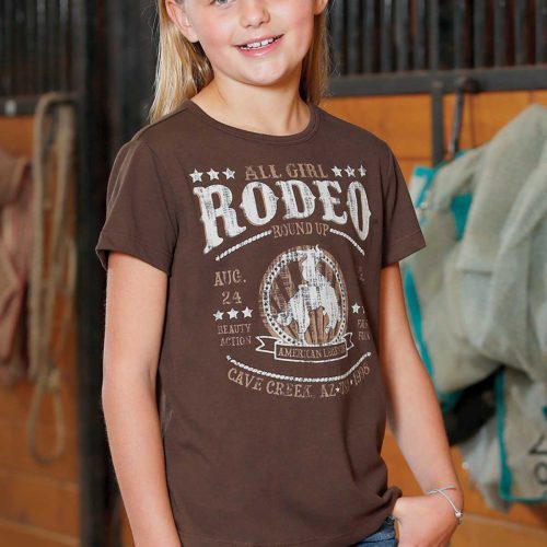Girls Rodeo Roundup Tee