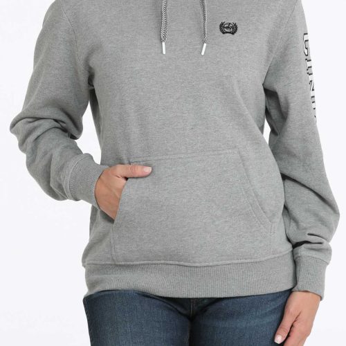 Ladies Grey Hoodie