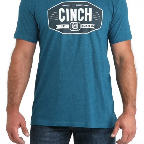 Men's Blue CINCH Tee