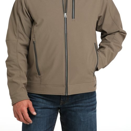 Men's Brown Bonded Conceal Carry Jacket